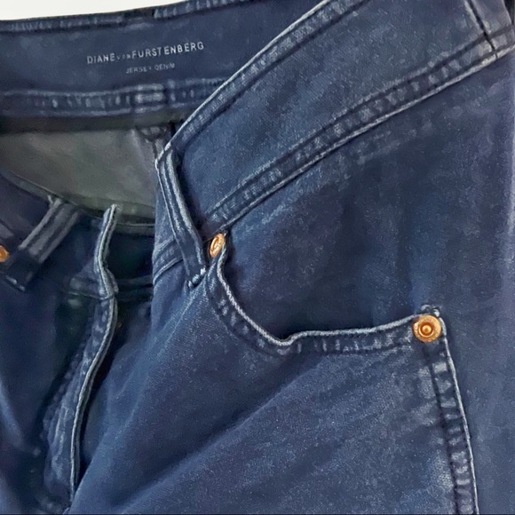 Diane von Furstenberg | Jailie dark blue denim skinny jeans size 4 - Picture 6 of 12